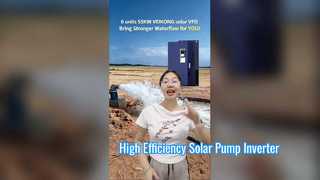 VEIKONG 55 kW সোলার পাম্প ইনভার্টার | অন-সাইট ফিল্ড অ্যাপ্লিকেশন